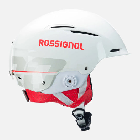 Casca schi barbati Rossignol HERO SLALOM impacts White+Chinguard