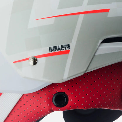 Casca schi barbati Rossignol HERO SLALOM impacts White+Chinguard