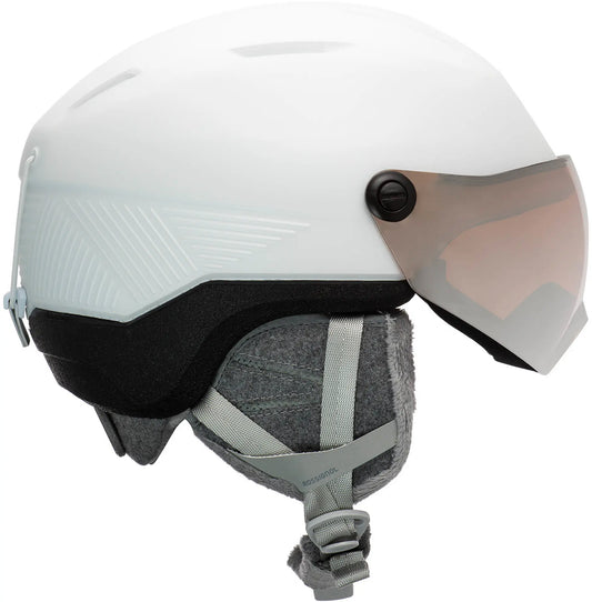 Casca schi dama Rossignol W FIT VISOR impacts White