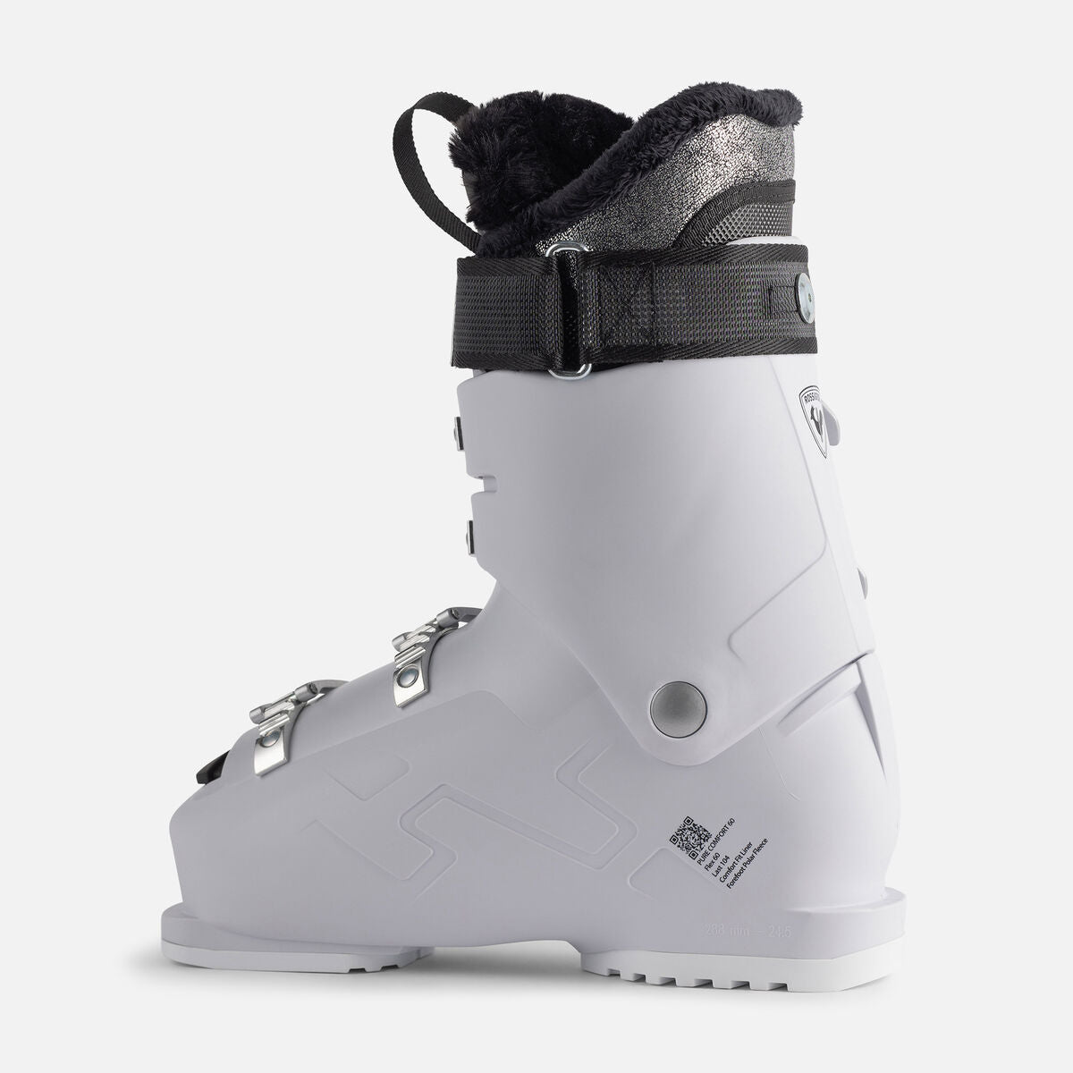 Clapari dama Rossignol PURE COMFORT 60 - White grey