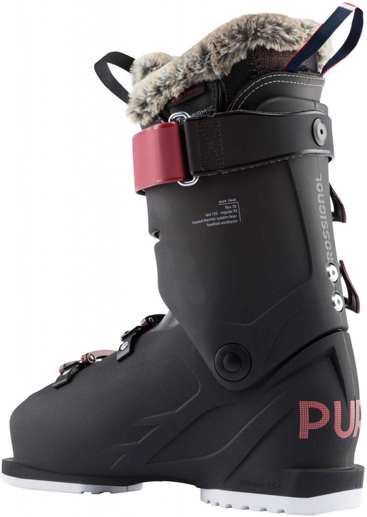 Clapari dama Rossignol PURE HEAT - Black