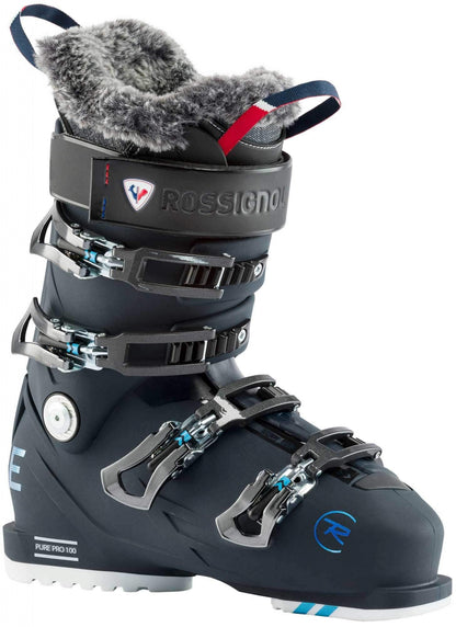Clapari dama Rossignol PURE PRO 100 - Blue black