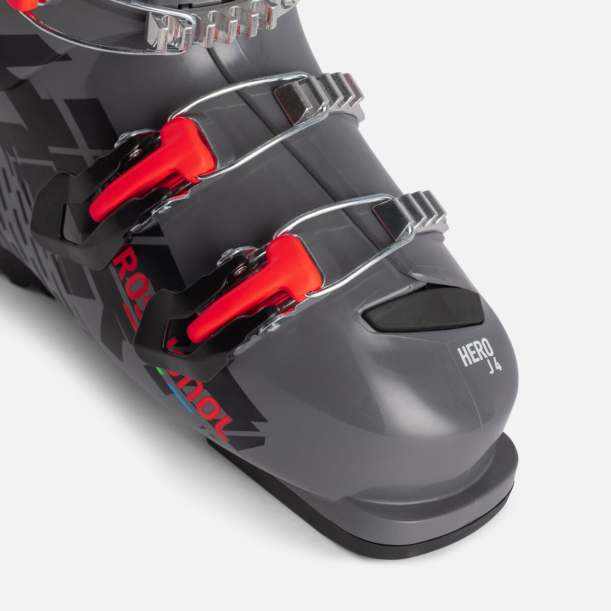 Clapari Schi Copii si Juniori Rossignol HERO J4 - Meteor Grey
