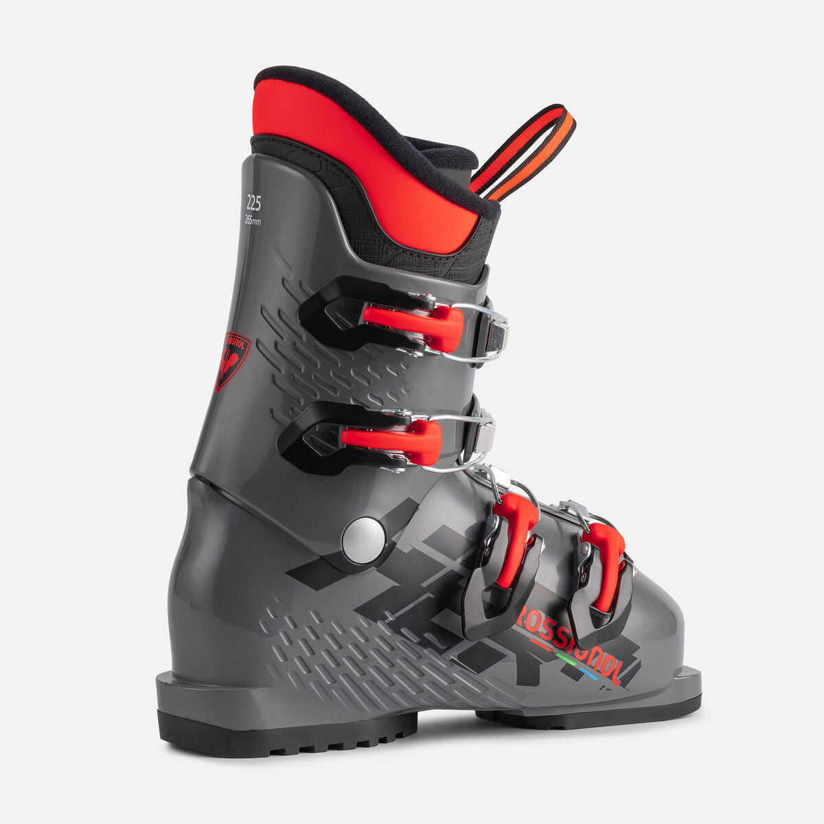 Clapari Schi Copii si Juniori Rossignol HERO J4 - Meteor Grey