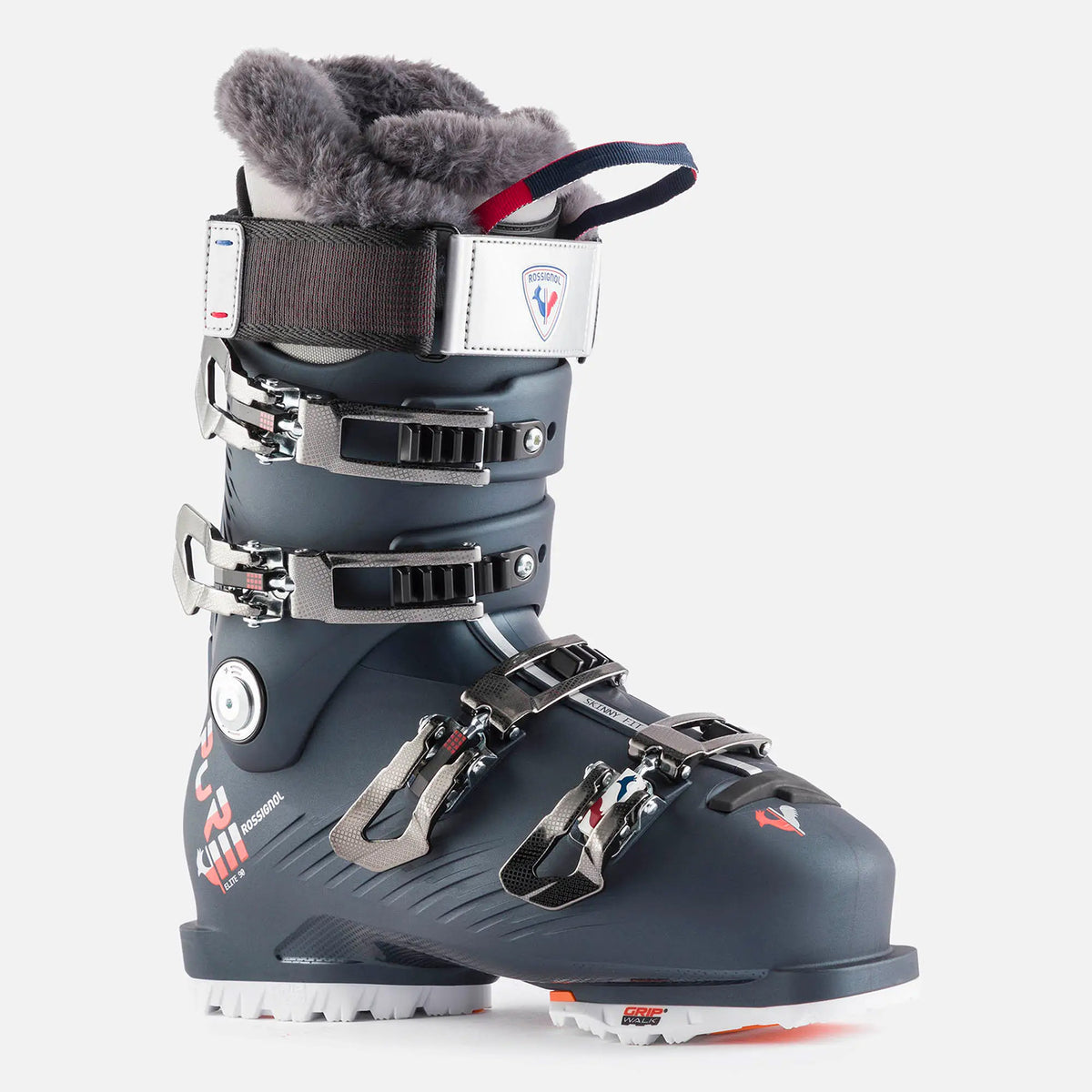 Clapari Schi Femei Rossignol Pure Elite 90 Gw - Metal Steel