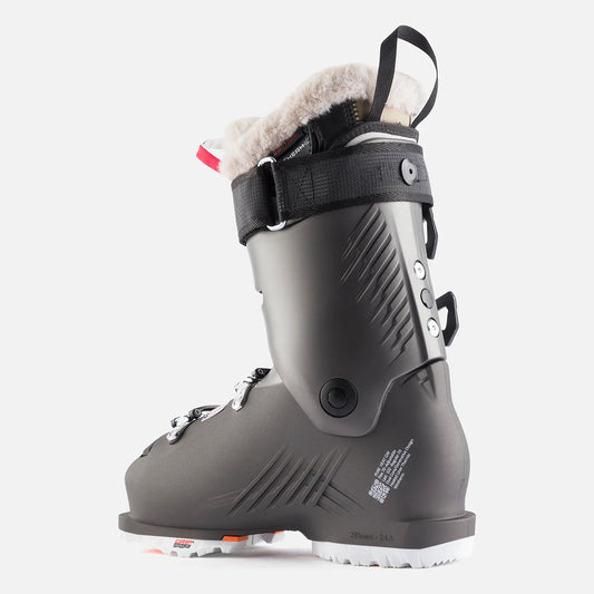 Clapari Schi Femei Rossignol Pure Heat Gw - Metal Gold Grey