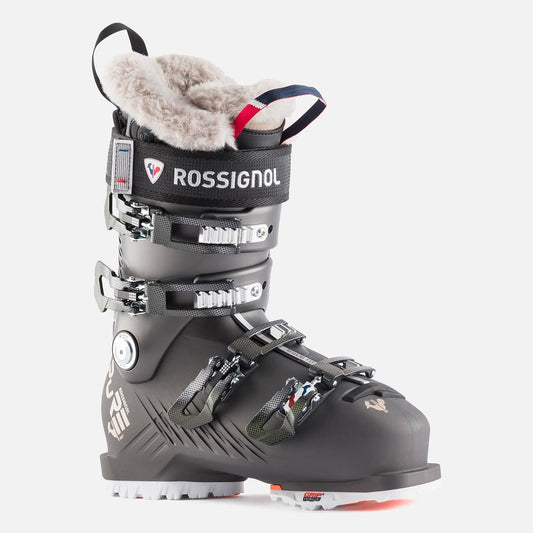 Clapari Schi Femei Rossignol Pure Heat Gw - Metal Gold Grey