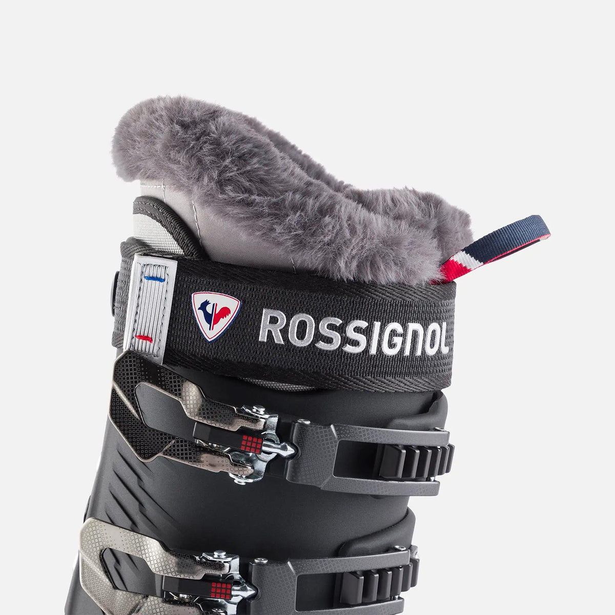 Clapari Schi Femei Rossignol Pure Pro 80 - Metal Ice Black