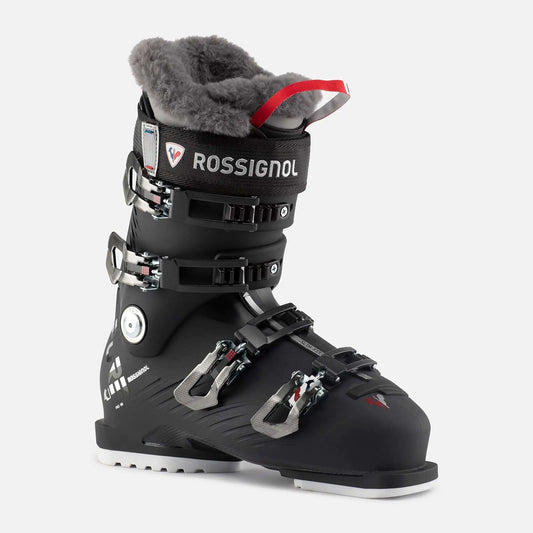 Clapari Schi Femei Rossignol Pure Pro 80 - Metal Ice Black