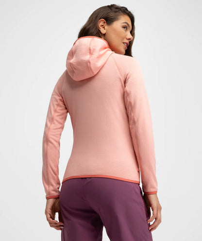Siroko – Jachetă Fleece cu Glugă Femei Ember Pink