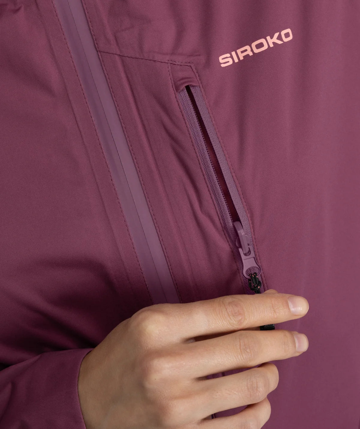 Siroko Velora – Jachetă Drumetie Impermeabilă Femei Purple