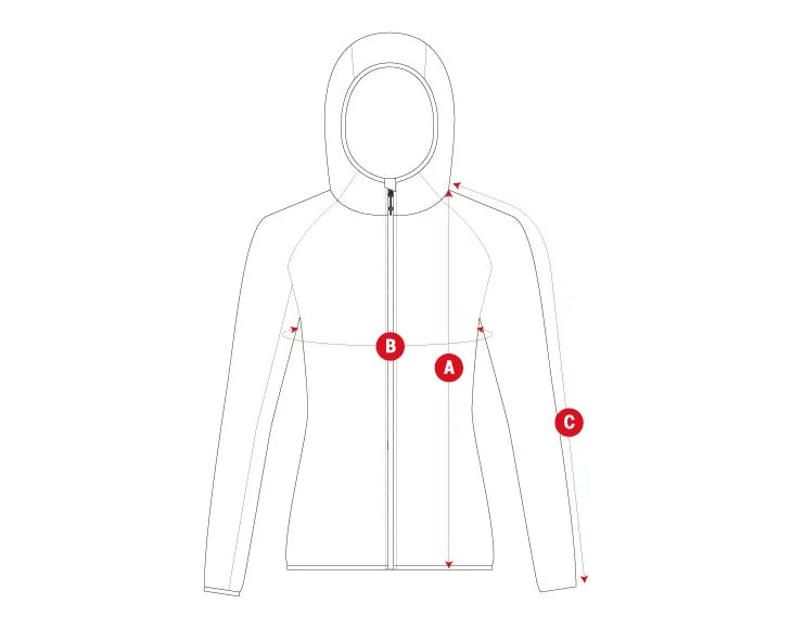Siroko – Jachetă Fleece cu Glugă Femei Ember Pink
