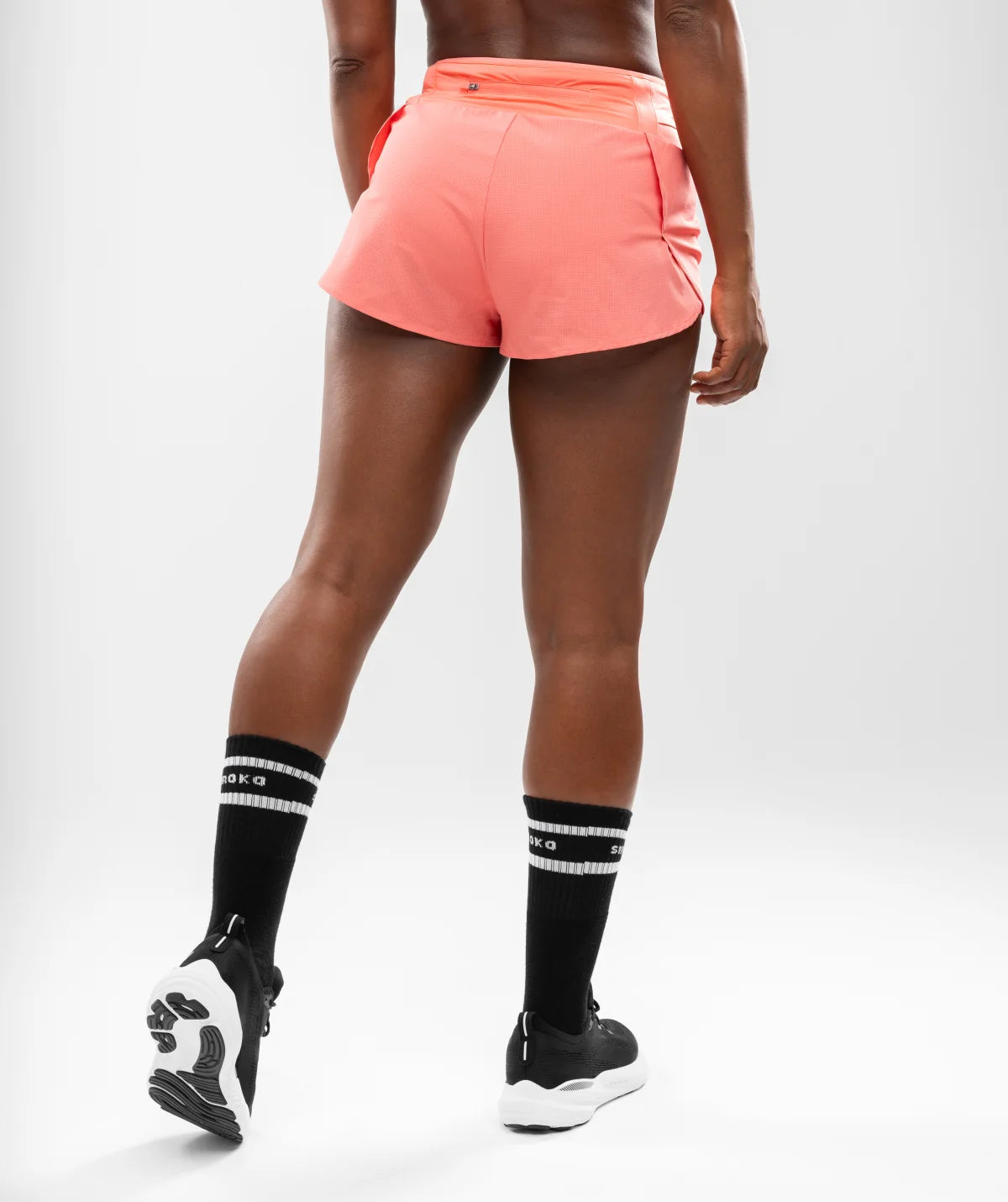 Siroko Alloy – Pantaloni Scurți Alergare Femei Coral Pink