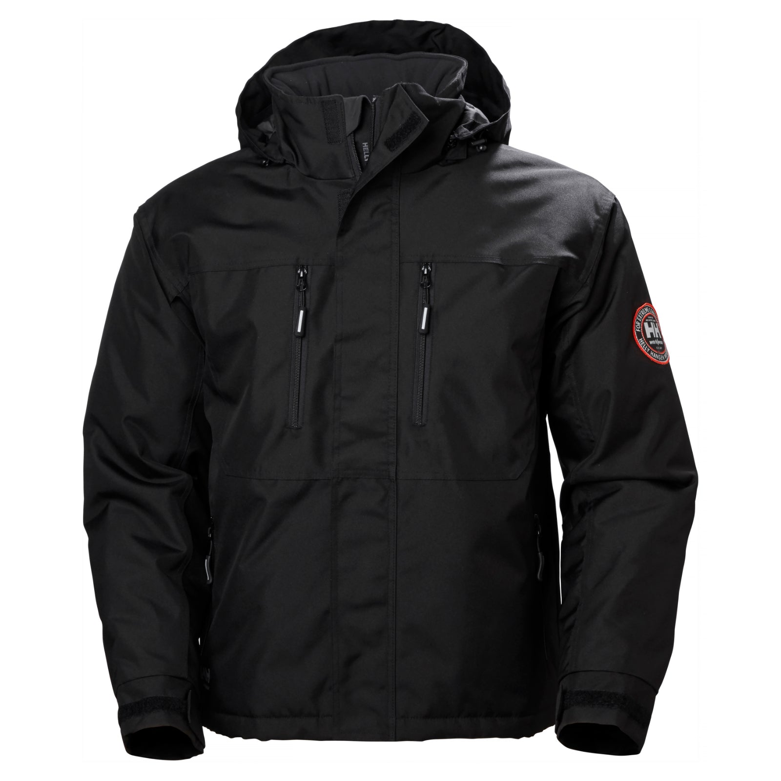 Geaca captusita cu gluga Helly Hansen Berg Winter, neagra, XS