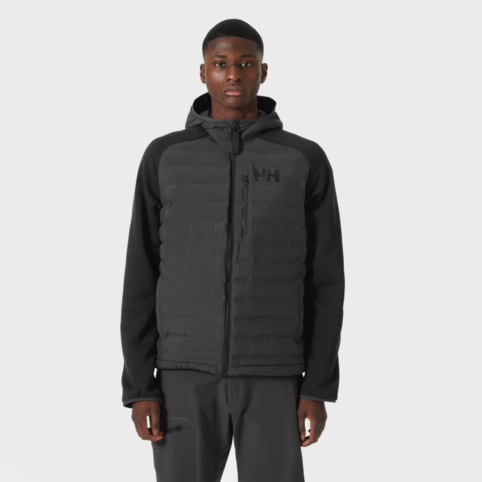 Geaca cu gluga barbati Helly Hansen Arctic Ocean Hybrid Insulator