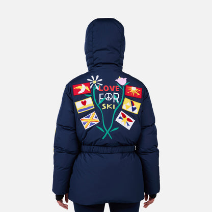 Geaca dama Rossignol JCC - W JCC Flag Down Parka Dark navy