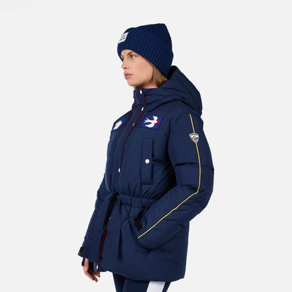 Geaca dama Rossignol JCC - W JCC Flag Down Parka Dark navy