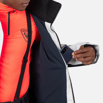 Geaca schi barbati Rossignol HERO BLACKSIDE Insulated Soft Grey