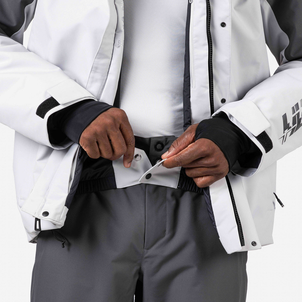 Geaca schi barbati Rossignol HERO VELIKA Insulated Soft Grey
