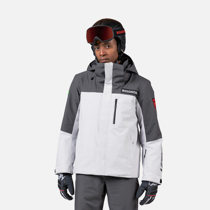 Geaca schi barbati Rossignol HERO VELIKA Insulated Soft Grey