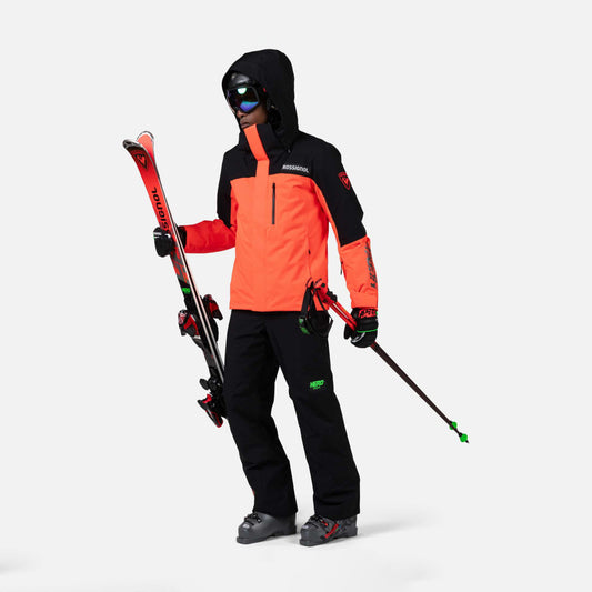 Geaca schi barbati Rossignol HERO VELIKA Insulated Neon Red