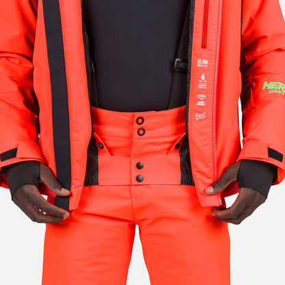 Geaca schi barbati Rossignol HERO VELIKA Neon red
