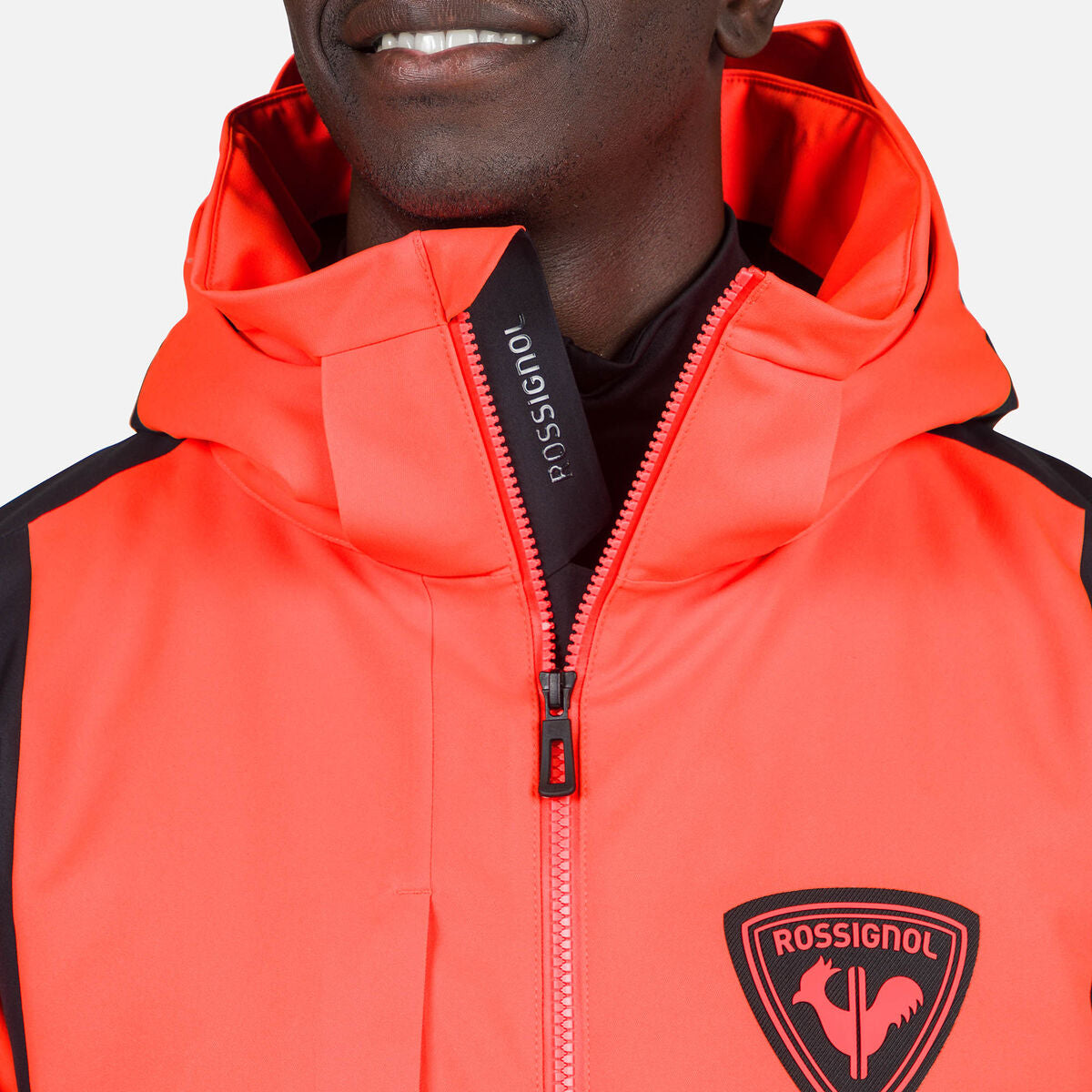 Geaca schi barbati Rossignol HERO VELIKA Neon red