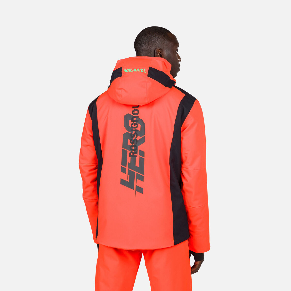 Geaca schi barbati Rossignol HERO VELIKA Neon red