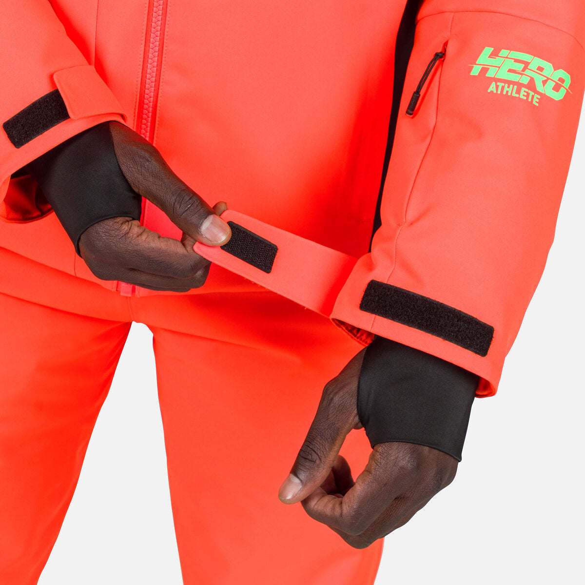 Geaca schi barbati Rossignol HERO VELIKA Neon red