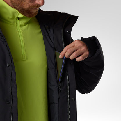 Geaca schi barbati Rossignol - M Strawpile insulated - Black