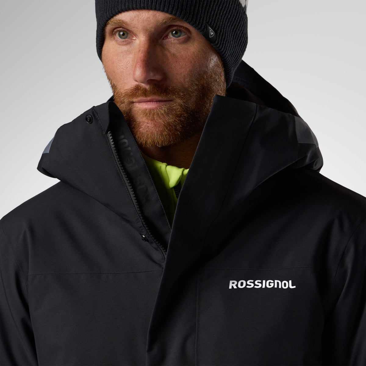 Geaca schi barbati Rossignol - M Strawpile insulated - Black