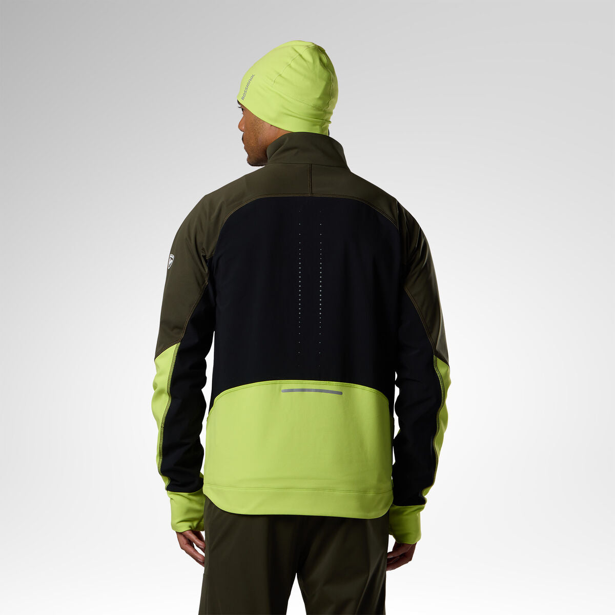 Geaca schi barbati Rossignol - M Venon softshell - Olive shadow