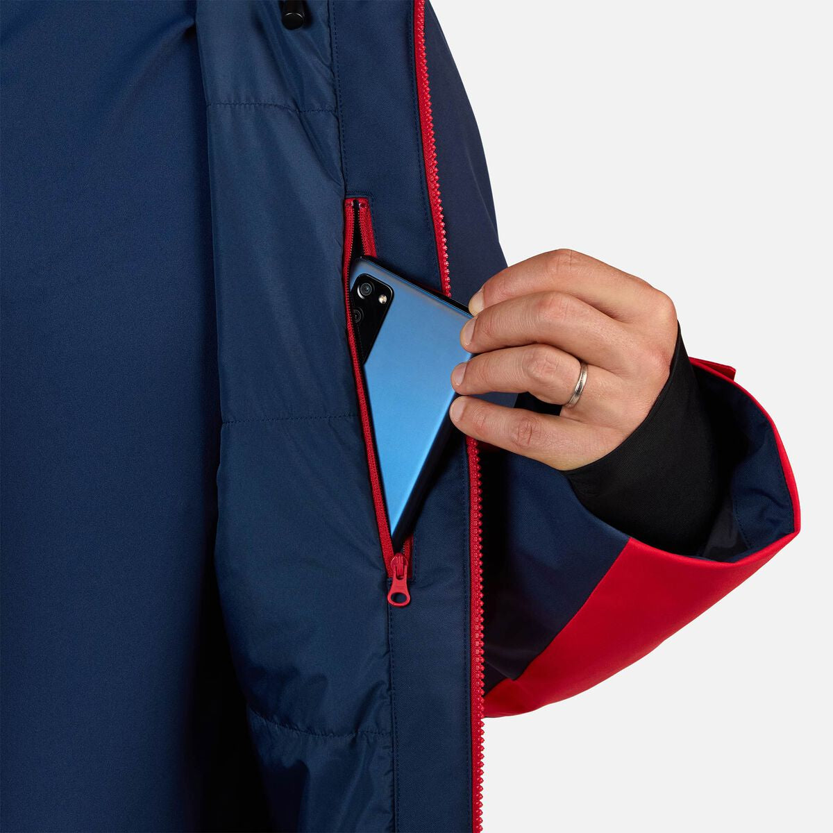 Geaca schi barbati Rossignol ROCHRUN INSULATED Sports Red