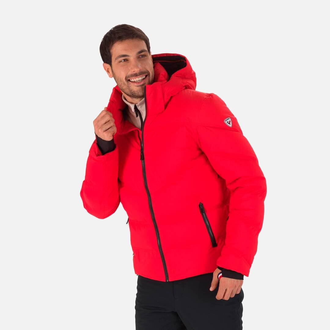 Geaca schi barbati Rossignol SIGNATURE Merino down - Sports red