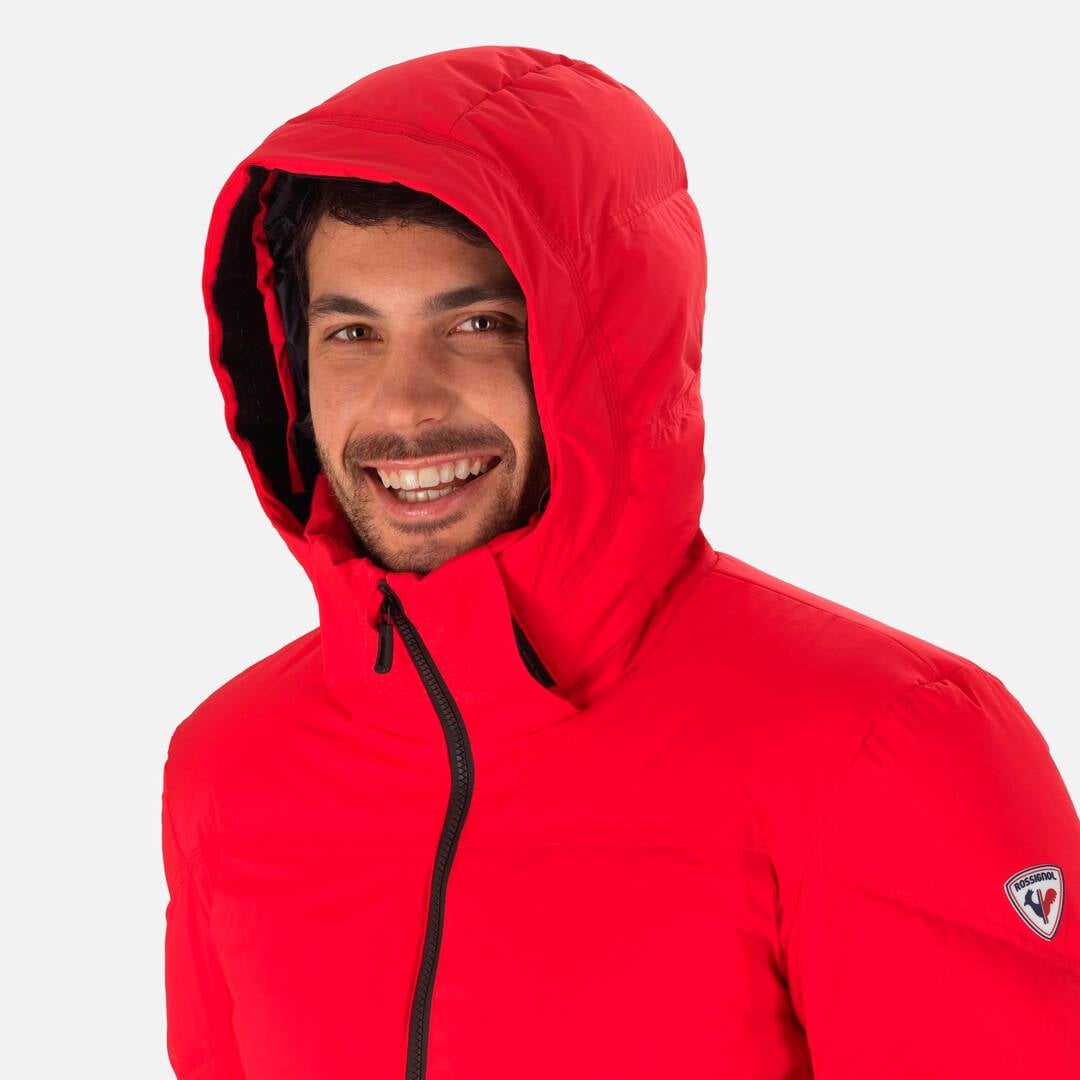 Geaca schi barbati Rossignol SIGNATURE Merino down - Sports red