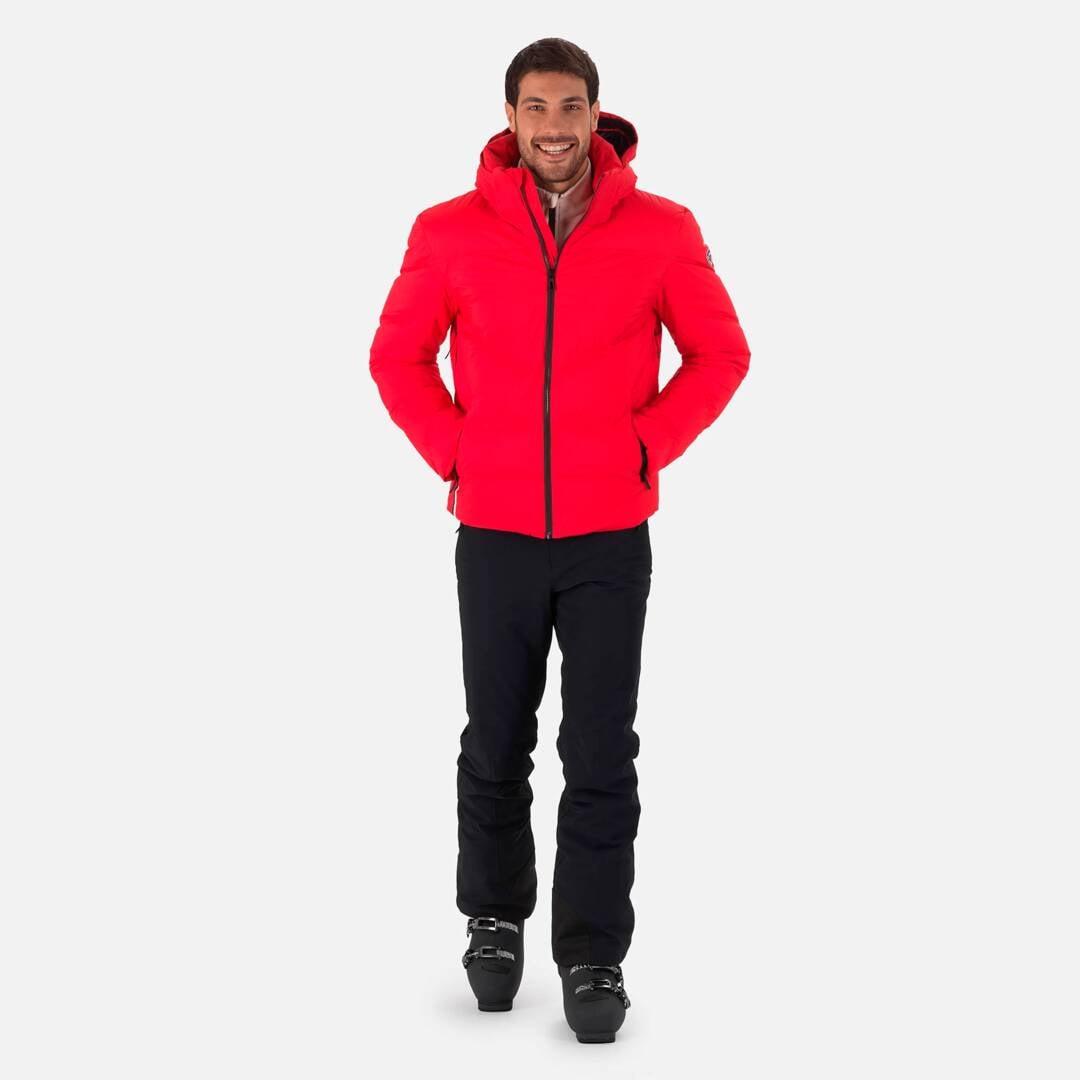Geaca schi barbati Rossignol SIGNATURE Merino down - Sports red