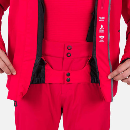 Geaca schi barbati Rossignol STRAWPILE Sports red