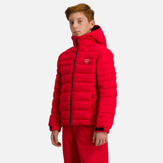 Geaca schi copii Rossignol BOY RAPIDE Sports red