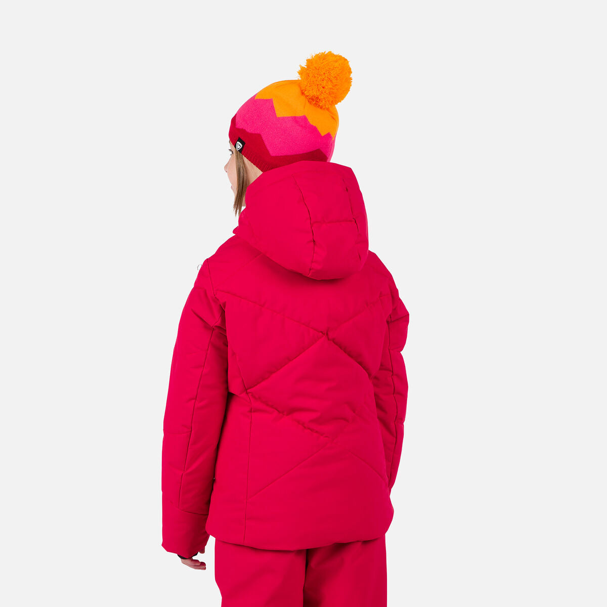 Geaca schi copii Rossignol GIRL STACI Ruby red