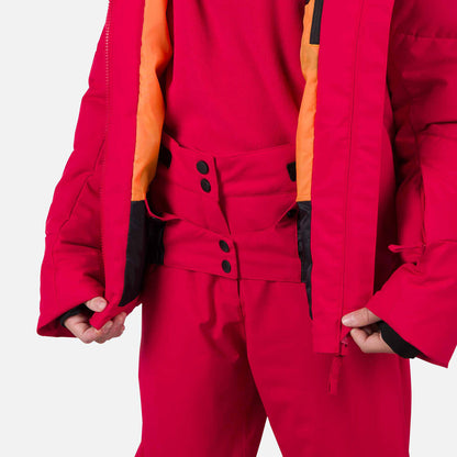 Geaca schi copii Rossignol GIRL STACI Ruby red
