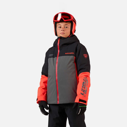 Geaca schi copii Rossignol HERO VELIKA INSULATED Black