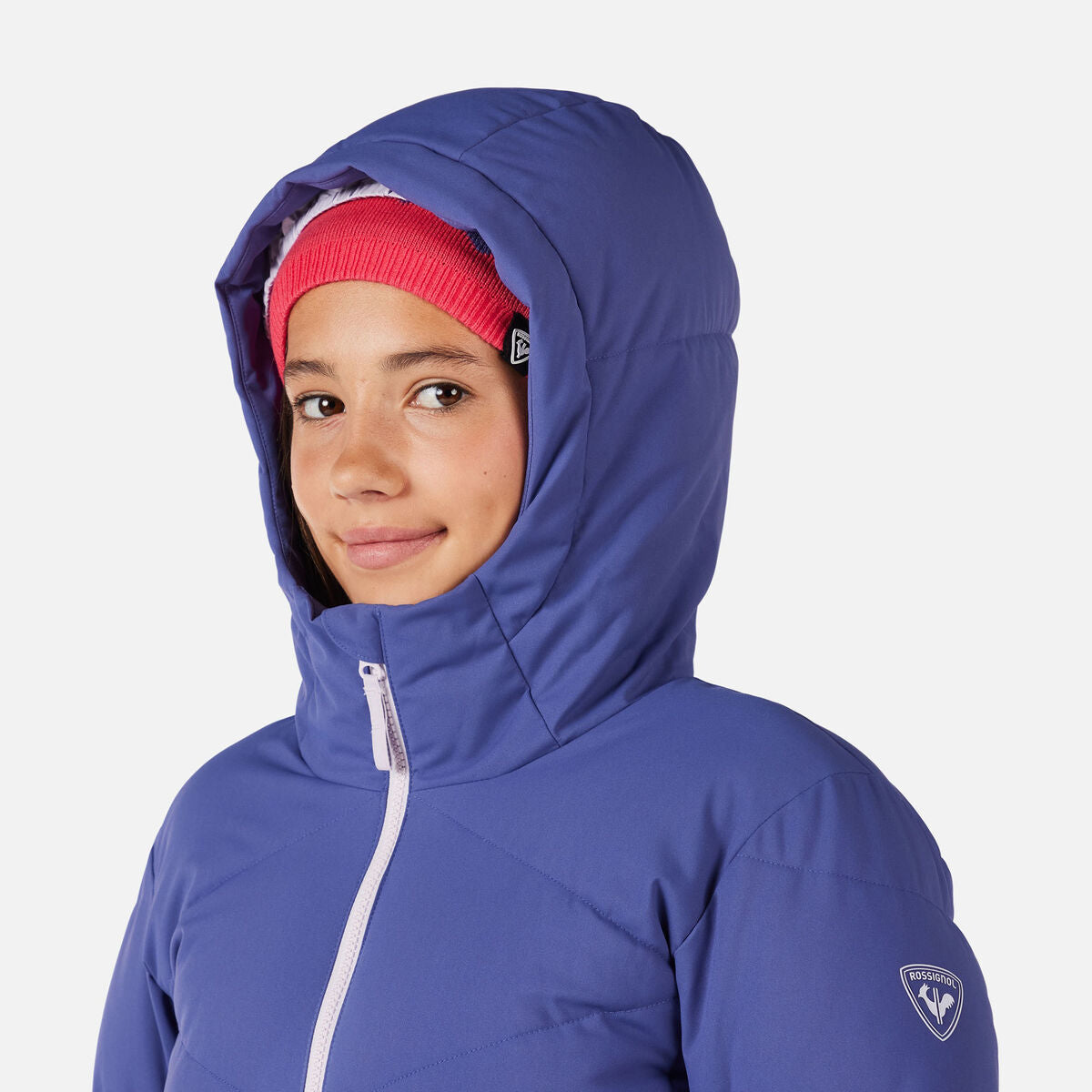 Geaca schi copii Rossignol GIRL STACI Future Blue