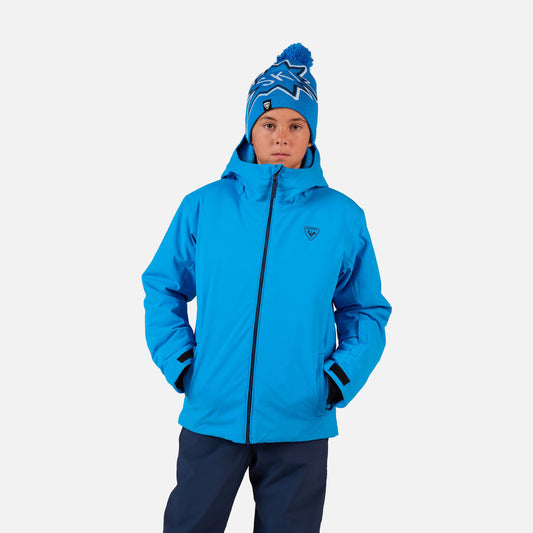 Geaca schi copii Rossignol JR STRAWPILE Blazin Blue