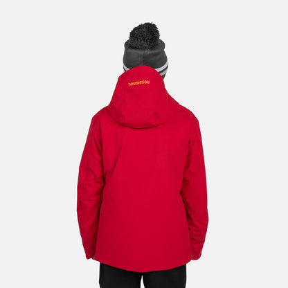Geaca schi copii Rossignol JR STRAWPILE Ruby red