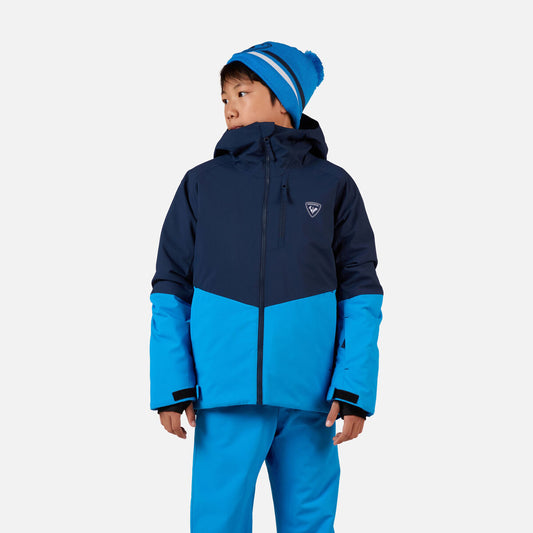 Geaca schi copii Rossignol JR WISPILE Blazing Blue