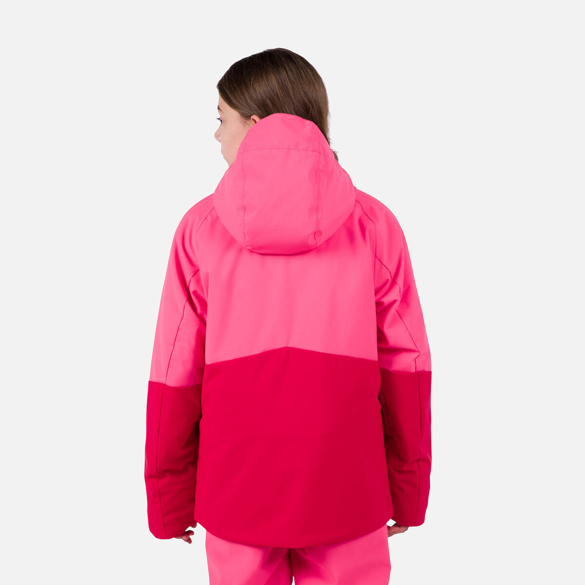 Geaca schi copii Rossignol JR WISPILE Ruby red