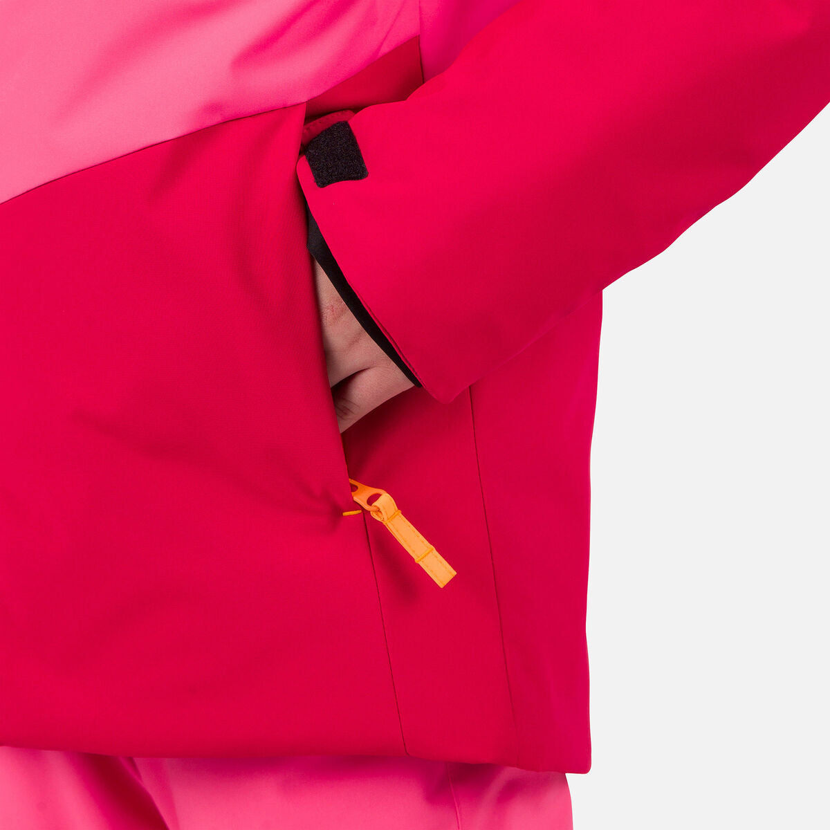 Geaca schi copii Rossignol JR WISPILE Ruby red