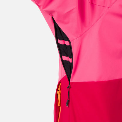 Geaca schi copii Rossignol JR WISPILE Ruby red