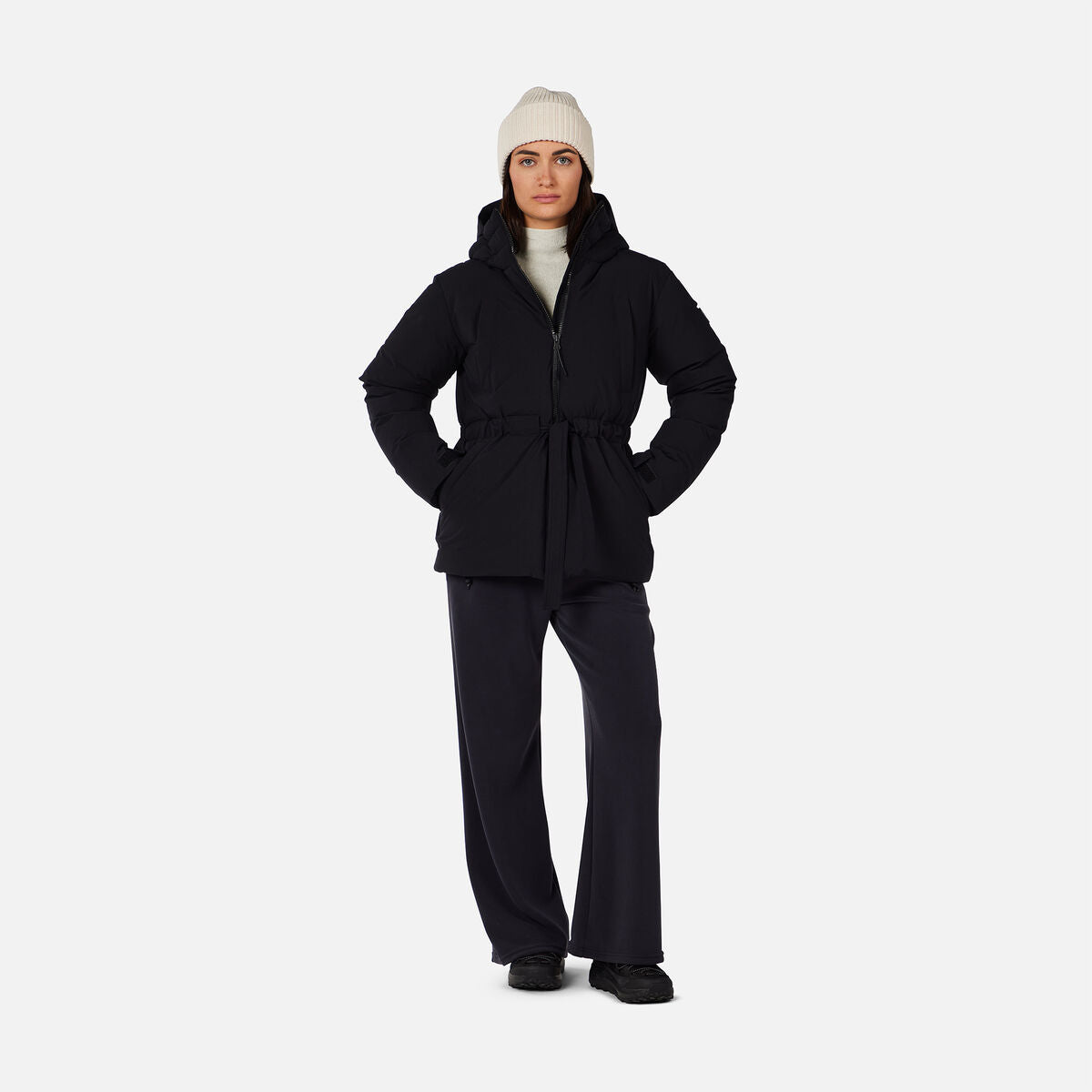 Geaca dama Rossignol CHAVANETTE DOWN PARKA Black