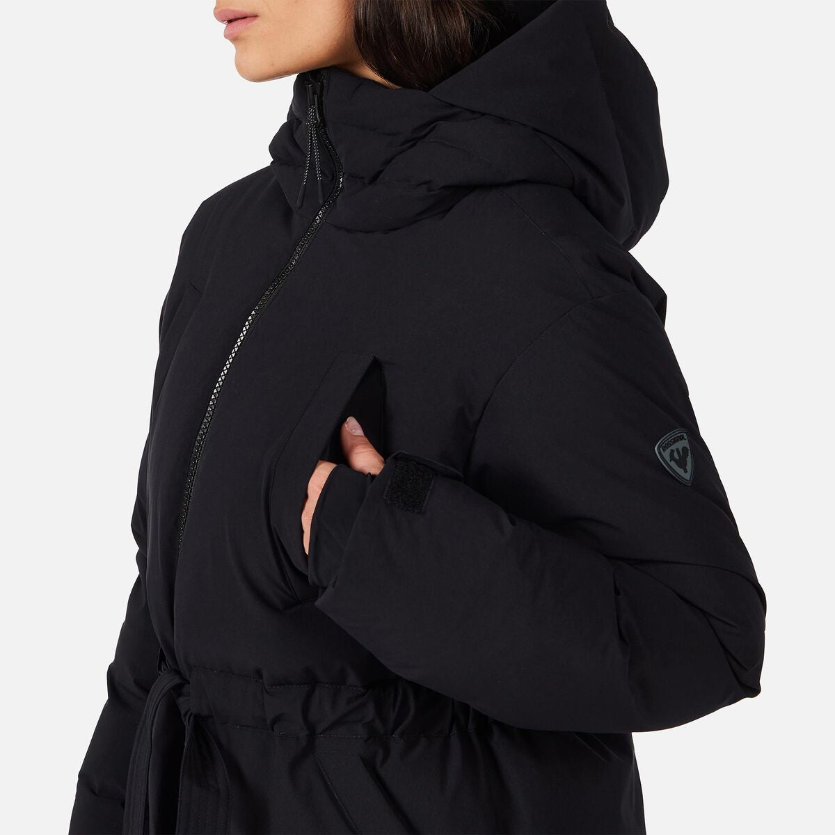 Geaca dama Rossignol CHAVANETTE DOWN PARKA Black